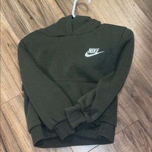 Nike Dark Green Pullover Hoodie